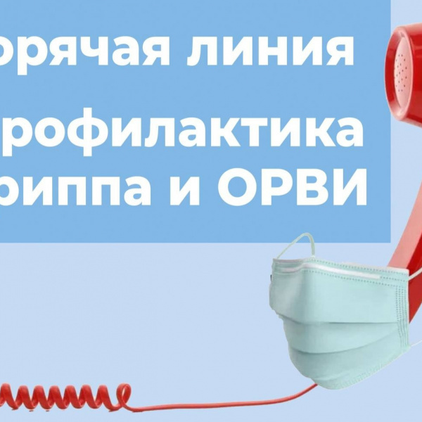 О работе «горячей линии» по профилактике гриппа и ОРВИ